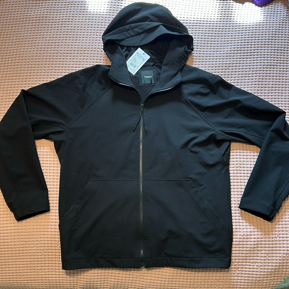 Theory Men’s XL Black Tech Rip NEW WITH TAGS